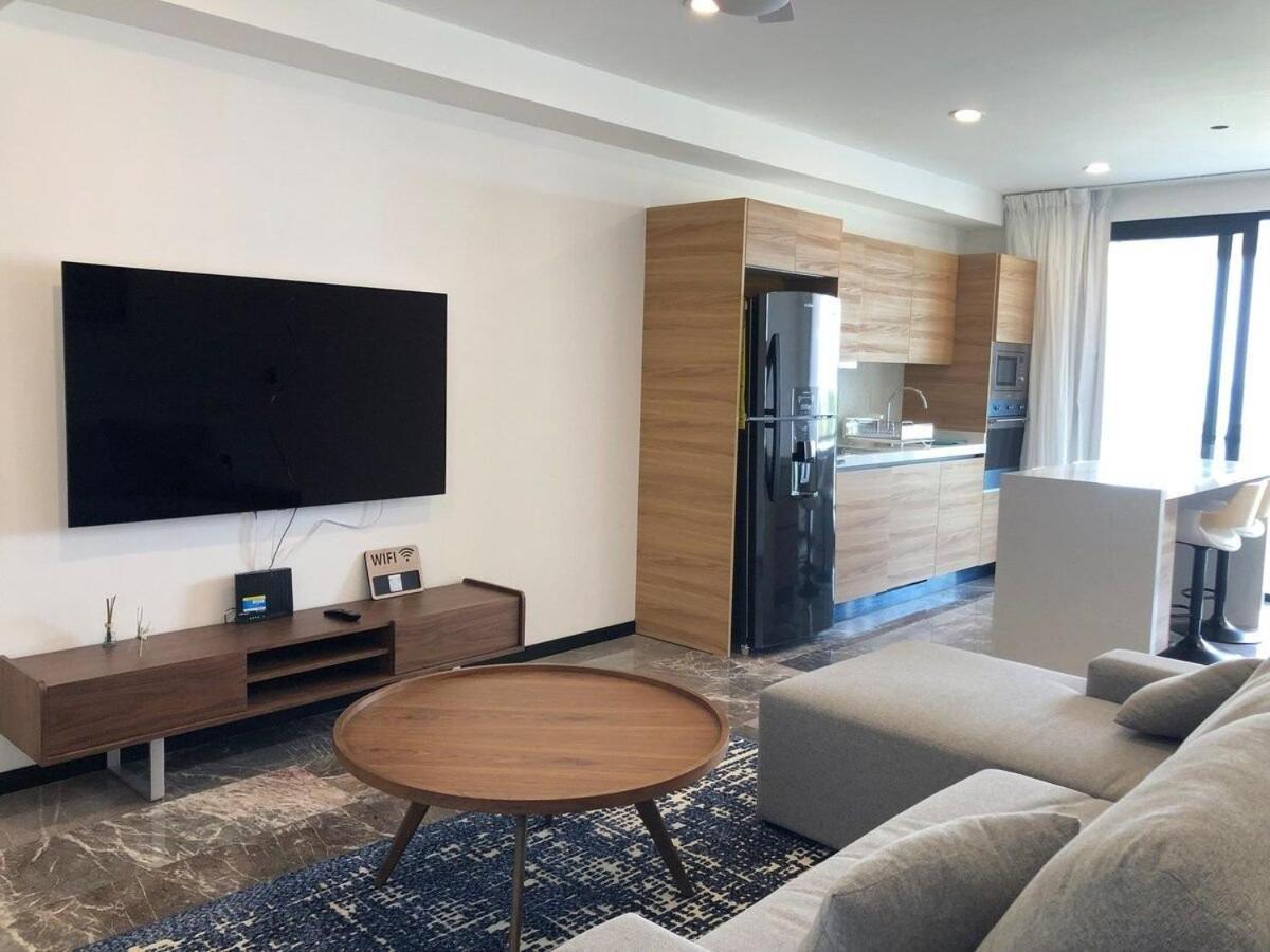 Deluxe Aparment Whit Beach & Ocean View 8 Pax Playa del Carmen Exteriör bild