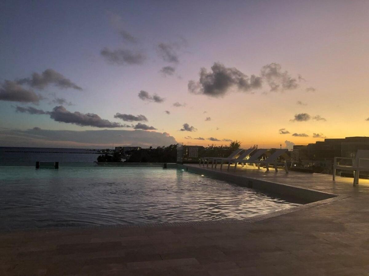 Deluxe Aparment Whit Beach & Ocean View 8 Pax Playa del Carmen Exteriör bild