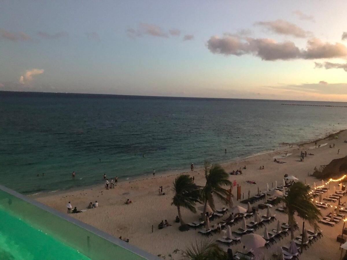 Deluxe Aparment Whit Beach & Ocean View 8 Pax Playa del Carmen Exteriör bild