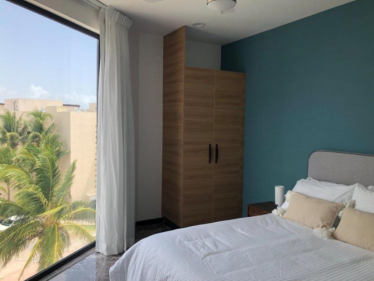 Deluxe Aparment Whit Beach & Ocean View 8 Pax Playa del Carmen Exteriör bild