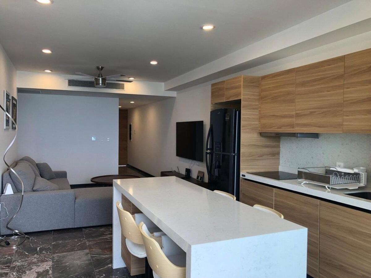Deluxe Aparment Whit Beach & Ocean View 8 Pax Playa del Carmen Exteriör bild