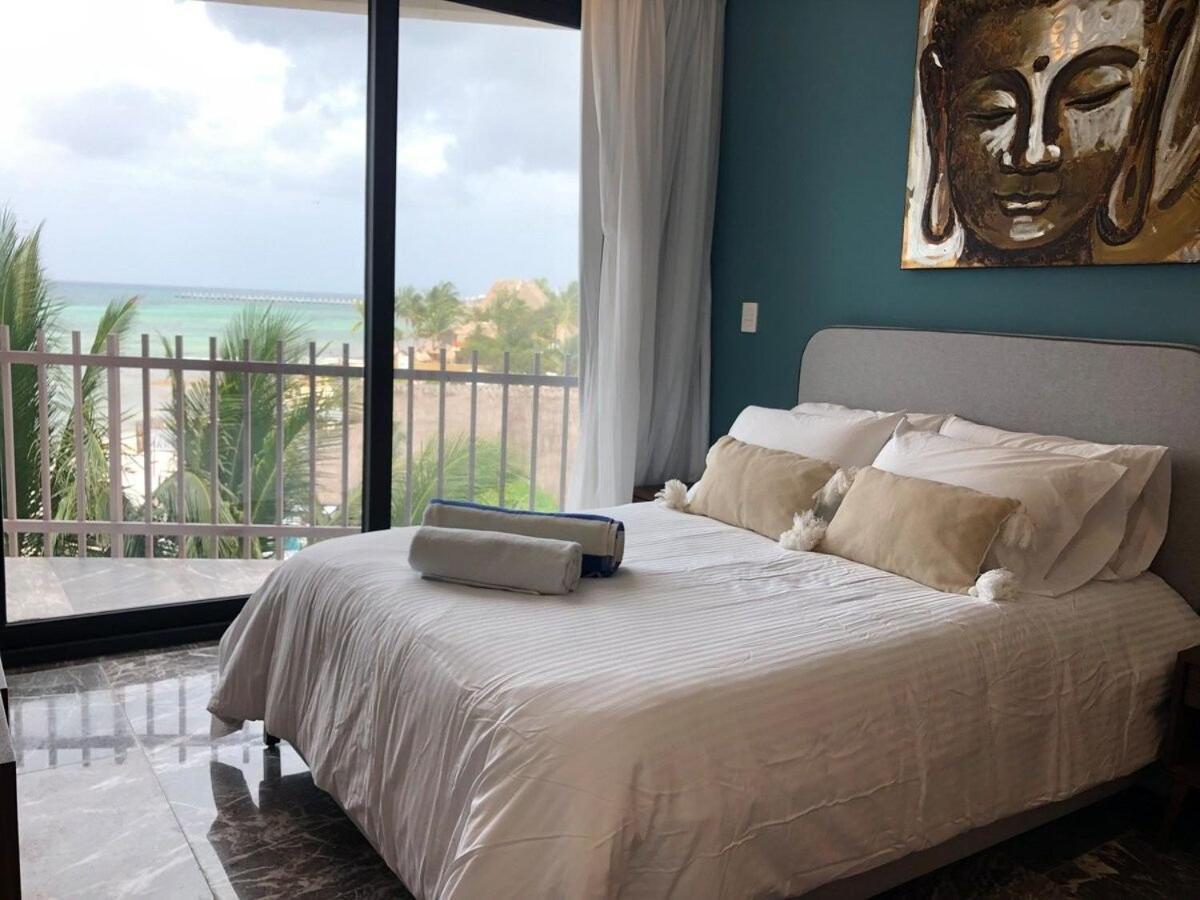 Deluxe Aparment Whit Beach & Ocean View 8 Pax Playa del Carmen Exteriör bild